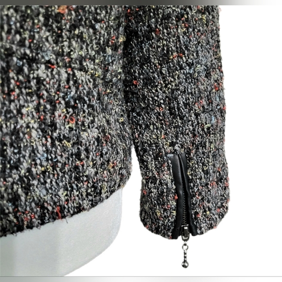 NWOT Sanctuary Anthropologie blazer, full zip jacket, zip pockets, Sz Lg - Picture 8 of 16